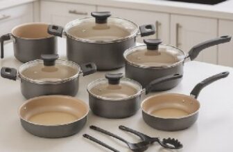 ✅ Conjunto Panelas Antiaderente 10 Peças Teflon – Opções de…