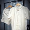 👕🩳 Conjunto Linho Camisa Shorts Mauricinho com Bolso – Opção…