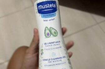 🫧 Mustela Gel Lavante Suave 500mL – Sabonete Líquido Corpo…