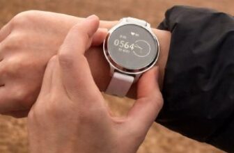 ⌚️ Garmin Relógio Lily 2 Sport Dourado com Branco 35mm…