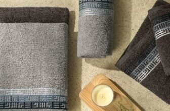 ✅ Jogo De Toalhas 4 Peças Fio Cardado 100% Algodão…