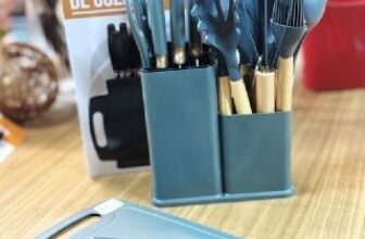 ✅ 19 Peças Kit Utensilios Cozinha Em Silicone 🔥 DE…