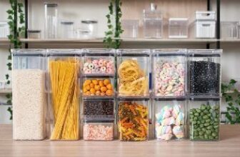 ✅ Kit 12 Potes Herméticos Porta Mantimento – Duas Opções…