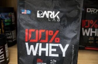 🍓 100% Whey Protein Dark Lab 900g Morango 🔥 DE…