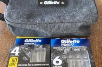 🪒 Kit Gillette Mach3 10 cargas + Necessaire 🔥 DE…