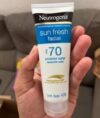 ☀️ Neutrogena Sun Fresh Protetor Solar Facial, FPS 70, 40g…