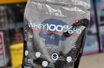 💪 Whey 100% HD Black Skull 900g Chocolate 🔥 DE…