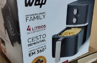 ✅ Fritadeira Elétrica Wap Air Fryer Family 4L 1500w 🔥…