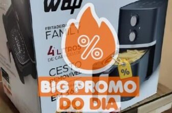 ✅ Fritadeira Elétrica Wap Air Fryer Family 4L 1500w 🔥…