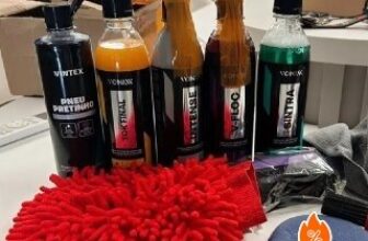 🫧 Kit Lavagem Vonixx: V-Floc 500ml + Sintra 500ml +…