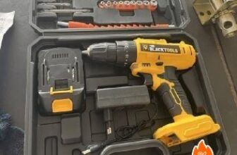 ✅ Parafusadeira Furadeira De Impacto A Bateria 21V 3/8” Bivolt…