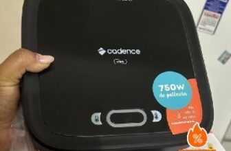 ✅ Sanduicheira Elétrica Cadence Click – 220V 🔥 DE 105…