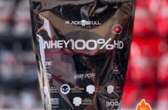 ✅ Whey 100% Hd Refil Black Skull 900g 🔥 DE…