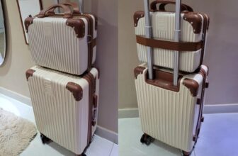 🧳 Mala De Viagem Miami + Frasqueira Com Alça Cor…