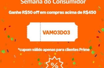🚨 NOVO CUPOM AMAZON 🔹 Exclusivo membros Amazon Prime ➡️…