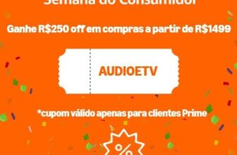 🚨 NOVO CUPOM AMAZON 🔹 Exclusivo membros Amazon Prime 🎟…