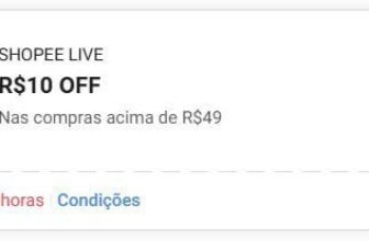 🚨 NOVO CUPOM SHOPEE 🎟 R$10 OFF em R$49 Resgate…