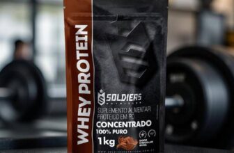 💪 Whey Protein Concentrado 1kg Sabor Chocolate Belga Soldiers Nutrition…