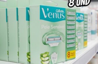 🪒 8 Unidades Carga Gillette Vênus Pele Sensível com Aloe…