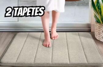 ✅ Kit 2 Tapetes De Banheiro Super Soft 60×40 Antiderrapante…