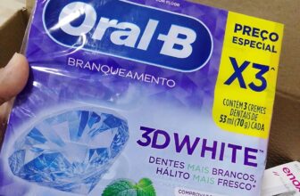 🦷 Oral-B Pasta de Dente 3D White Brilliant Fresh -…