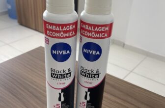 🌬 NIVEA Kit Desodorante Aerossol Black & White Clear 150ml…