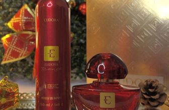 🌬 Kit Eudora Rouge EDP 30ml + Mousse de Banho…