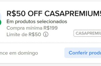 ➡️ R$ 50 𝗢𝗙𝗙 pra compras a partir de R$199,…