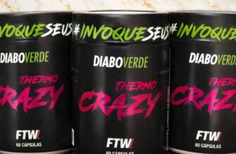 💊 Termogênico Thermo Crazy Pote 60 cáps FTW – DIABO…