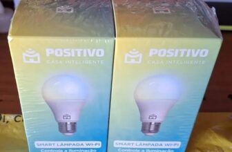 💡 Kit 2 Lâmpadas Smart Wi-Fi Positivo Casa Inteligente 9W…
