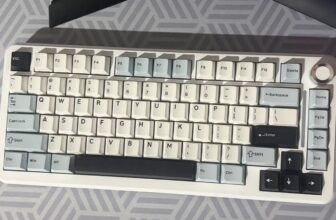 ⌨️ Teclado Mecânico Gamer F75 Sem Fio Tri Mode RGB…