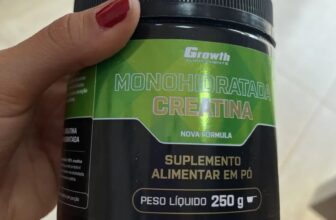 💪 Creatina 250g Growth Supplements 🔥 DE 62,90 | POR…