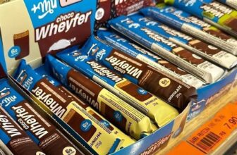 💪 Chocowheyfer Proteico Sabor Baunilha 6g proteina, 12 unidades 25g…