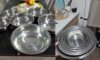 ✅ Conjunto De 6 Bowls Tigelas De Inox Tamanhos Variados…