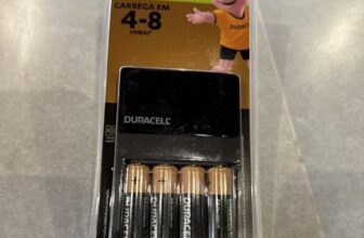 🔋 Duracell Carregador de Pilhas Recarregáveis AA e AAA Com…