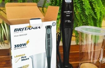 ✅ Mixer BMX350P 350W Lâminas Pro Maxx Britânia – 127v…