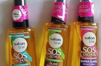 PRA DAR UMA SALVADA NO SEU CABELÃO Kit 3 Óleos de Tratamento Coco SOS Salon Line…