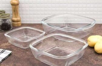 Conjunto de Assadeiras de Vidro Quadrado 3 Peças POR 43,55 https://www.magazine…