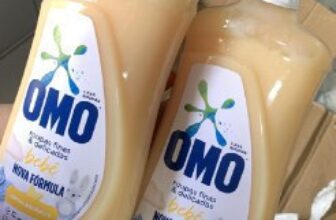 OMO Sabão Líquido Roupas Finas e Delicadas Bebê 900ml DE 18 | POR 14,16 https:/…