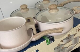 JOGO DE PANELA LINDO DEMAIS Jogo de Panelas de Alumínio Revestimento Cerâmico – …