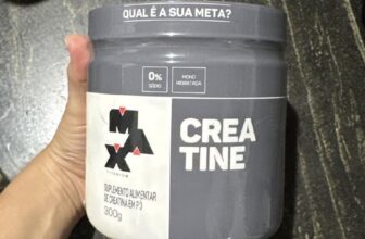 PÓ DE FAZER MÚSCULO Creatina 300g Max Titanium DE 56 | POR 49 https://amzn.to/4o…