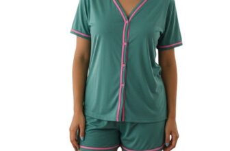 MIMIR CONFORTÁVEL Pijama Curto Em Malha Premiun – Várias Cores DE 66 | A PARTIR …