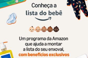 LISTA DO BEBÊ AMAZON  Crie a lista com os produtos que quer para seu bebê/peque…