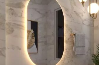 PRA VOCÊ TIRAR AS FOTOS IGUAL DO PINTEREST Espelho Grande Oval  POR 83,90 (com l…