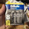 PRA DEIXAR O ESTOQUE RENOVADO Refils Para Barbear Gillette Mach3 Carbono Carga p…
