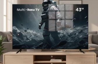 Smart TV 43″ DLED FHD Wi-fi 3 HDMI Roku DE 1.599 | POR 1.069 CUPOM: ALOCUPOMhtt…