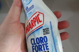 PRA SALVAR O TEU BANHEIRO! Harpic Cloro Forte Desinfetante Sanitário Líquido 200…