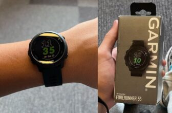 Garmin Relógio Forerunner 55 42mm com Monitor Cardíaco de Pulso e GPS DE 2.199 …