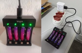 SOLUÇÃO PRA TU QUE AINDA USA PILHA Carregador de Pilhas e Baterias USB com 2 Pil…