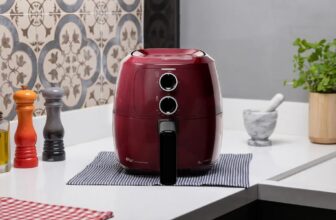 WAP Air Fryer Family 4L Antiaderente Vermelha 1500W DE 349 | POR 159 CUPOM: MEL…